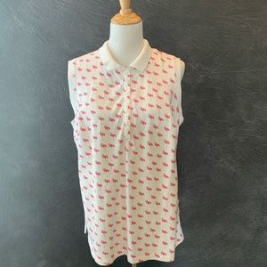 Lands' End Sleeveless Polo